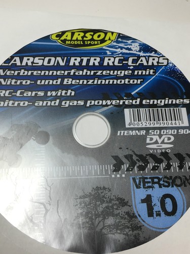 Carson dvd cars first - ,